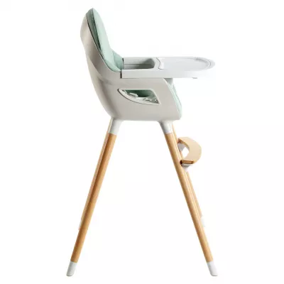 BabyGo - Scaun de masa transformabil Scandi Green