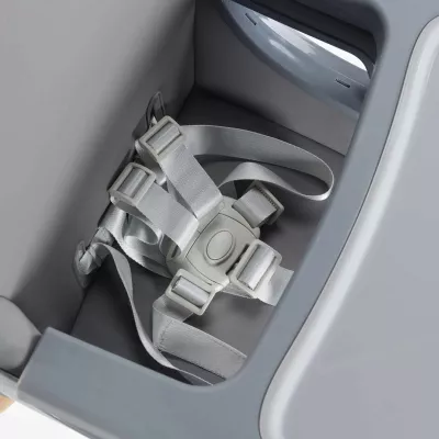 BabyGo - Scaun de masa transformabil Scandi Grey