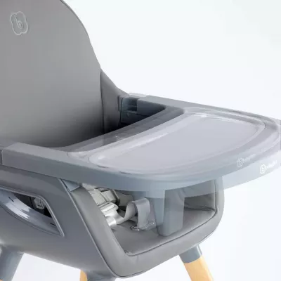 BabyGo - Scaun de masa transformabil Scandi Grey