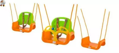 Leagan transformabil 3in1 - Green Orange - BabyGo