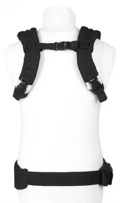 Marsupiu anatomic - Cangoo Active Air Black - BabyGo