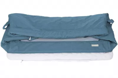Patut co-sleeper 2in1 - Together Turquoise Blue - BabyGo