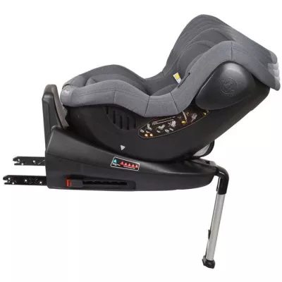 Scaun auto ISO Rotativ 360° - Gri - BabyGo