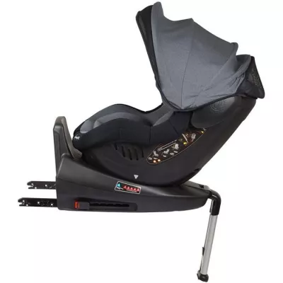 Scaun auto ISO Rotativ 360° - Gri - BabyGo