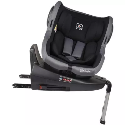 Scaun auto ISO Rotativ 360° - Negru - BabyGo