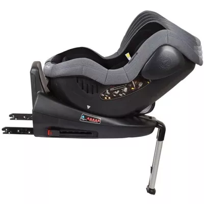 Scaun auto ISO Rotativ 360° - Negru - BabyGo