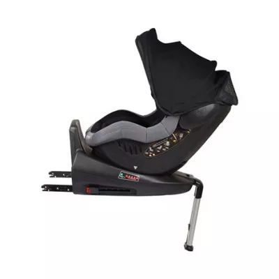 Scaun auto ISO Rotativ 360° - Negru - BabyGo