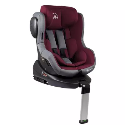 Scaun auto ISO Rotativ 360° - Rosu - BabyGo