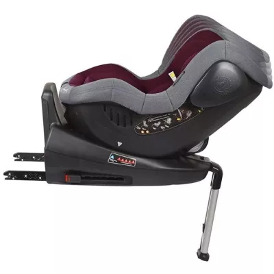 Scaun auto ISO Rotativ 360° - Rosu - BabyGo