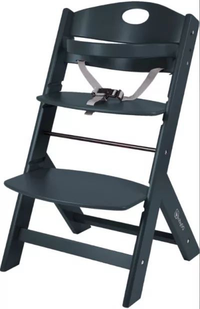 Scaun de masa - Family, Negru - BabyGo