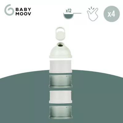 Babymoov - Dozator lapte praf Babydose Mineral Green