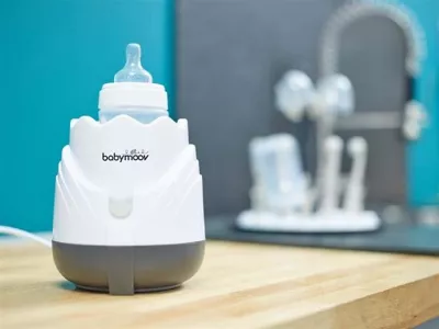Incalzitor pentru biberoane (recipiente) - Warmer Tulip Cream - Babymoov