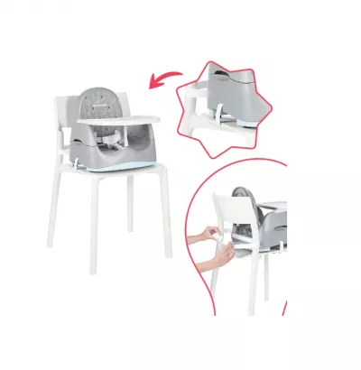 Badabulle - Booster compact Home&Go din materiale reciclabile