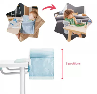 Badabulle - Scaun de masa atasabil