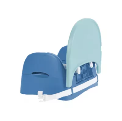 Badabulle- Booster pliabil Nomad Albastru cu Pisicuta
