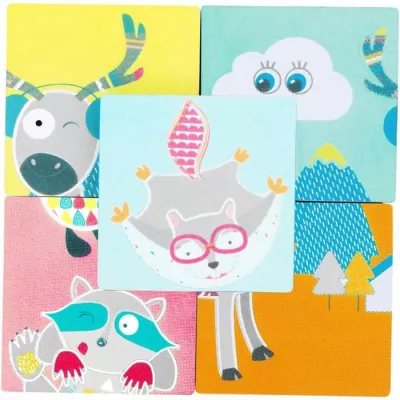 Puzzle pt baita - 9 piese - Badabulle