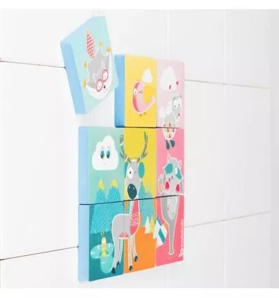 Puzzle pt baita - 9 piese - Badabulle