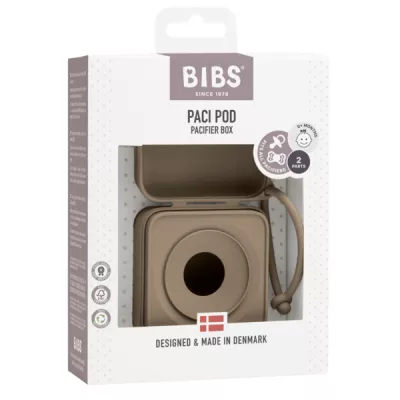 BIBS - Cutie multifunctionala pentru depozitare suzete, Dark Oak