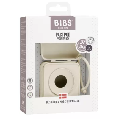 BIBS - Cutie multifunctionala pentru depozitare suzete, Ivory