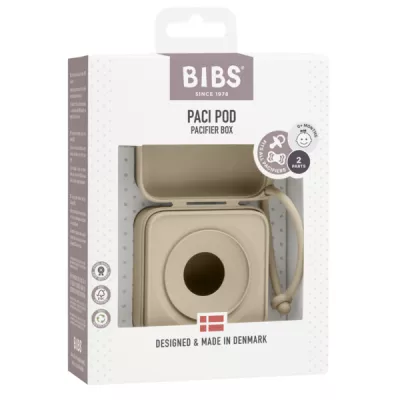 BIBS - Cutie multifunctionala pentru depozitare suzete, Vanilla