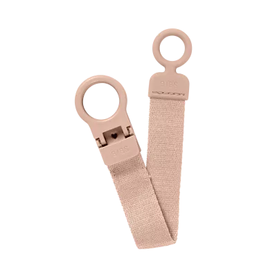 BIBS - Lantisor clip Loop pentru suzeta, Blush