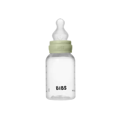 BIBS - Set complet biberon anticolici PP fara BPA, 150 ml, Silicon, Sage