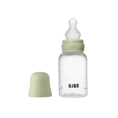 BIBS - Set complet biberon anticolici PP fara BPA, 150 ml, Silicon, Sage