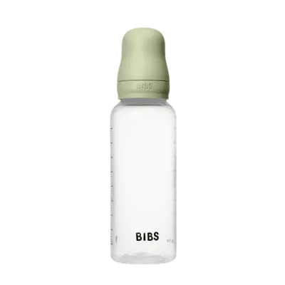 BIBS - Set complet biberon anticolici PP fara BPA, 270 ml, Silicon, Sage