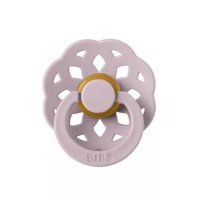 BIBS - Suzeta Boheme Latex, tetina rotunda, 0 luni +-Dusky Lilac
