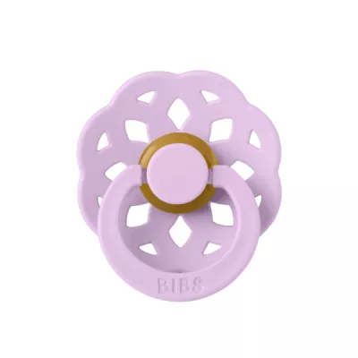 BIBS - Suzeta Boheme Latex, tetina rotunda, 0 luni +-Violet Sky