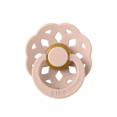 BIBS - Suzeta Boheme Latex, tetina rotunda, 6 luni +-Blush