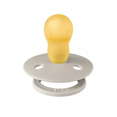 BIBS - Suzeta Colour Latex, tetina rotunda, 18 luni+-Sand