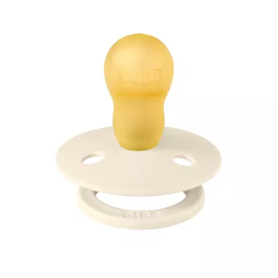 BIBS - Suzeta Colour Latex, tetina rotunda, 18 luni+
