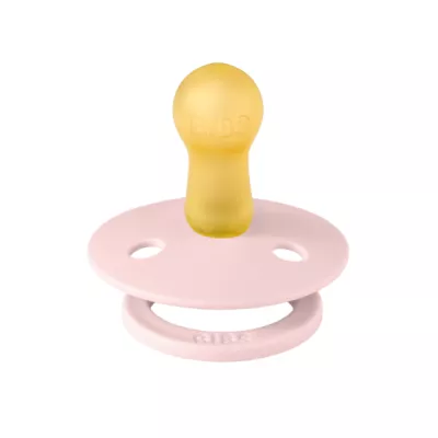 BIBS - Suzeta Colour Latex, tetina rotunda, 6 luni +-Blossom