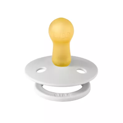 BIBS - Suzeta Colour Latex, tetina rotunda, 6 luni +-Haze