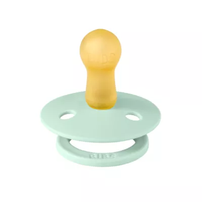 BIBS - Suzeta Colour Latex, tetina rotunda, 6 luni +-Nordic Mint
