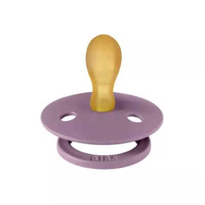 BIBS - Suzeta Colour Latex, tetina simetrica, 6 luni +-Mauve