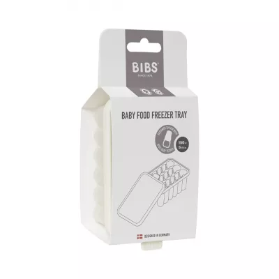 BIBS - Tavita pentru congelarea hranei bebelusului, Ivory