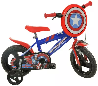 Bicicleta copii 12'' Capitan America