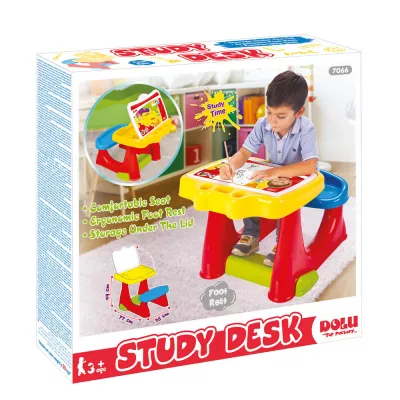 Birou de studiu multicolor