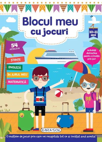 Blocul meu cu jocuri - 10-11 ani
