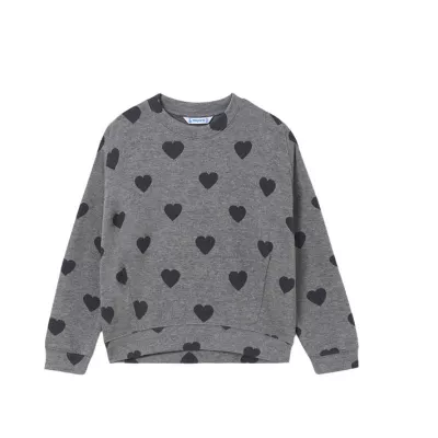 Bluza sport cu inimioare - Mayoral  