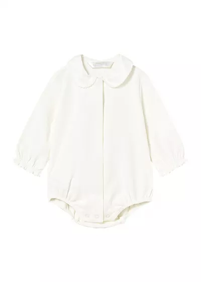Body cu guler - ecru - Mayoral   12 luni