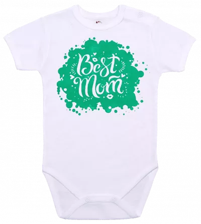 Body maneca scurta - Best mom - Kara Baby 12-18 luni (80-86cm)