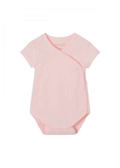 Body maneca scurta ECOFRIENDS - Corai - Mayoral  1-2 luni