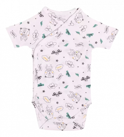 Body maneca scurta - Ursuleti - Kara Baby 