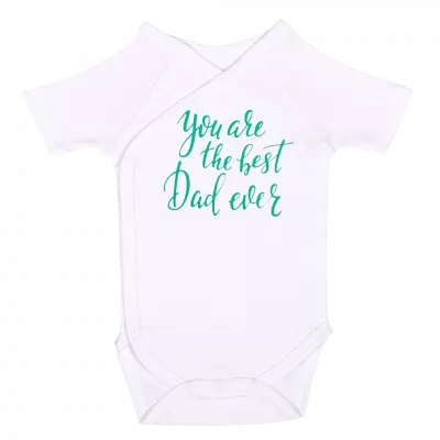 Body maneca scurta - You are the best dad ever - Kara Baby