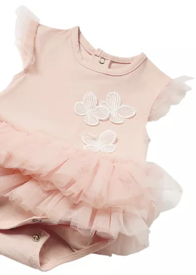 Body roz tutu cu bentita Better Cotton - Mayoral 