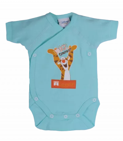 Body turcoaz  maneca scurta  Disney 3 luni