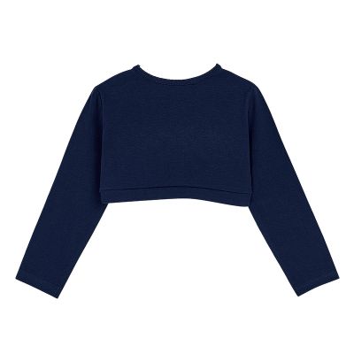 Bolero clasic tricotat - Albastru - Mayora